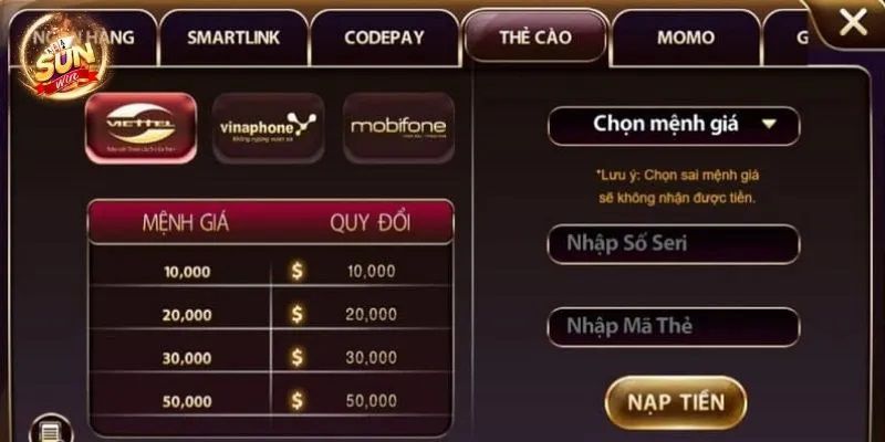 Các lưu ý quan trọng để nạp tiền Sunwin một cách an toàn